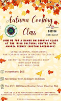 ICC Autumn Cooking Class