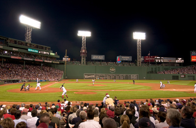 Fenway Park home of the Boston Red Sox